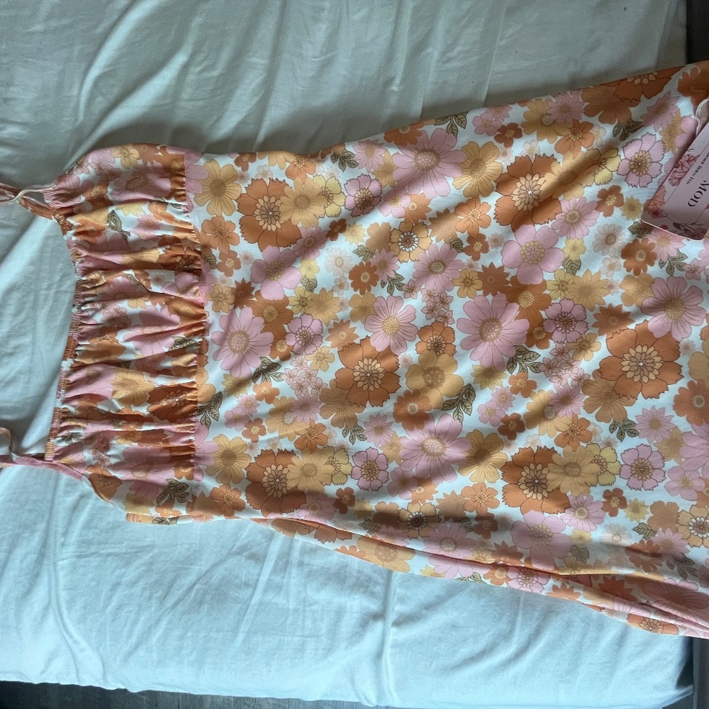 shein floral dress